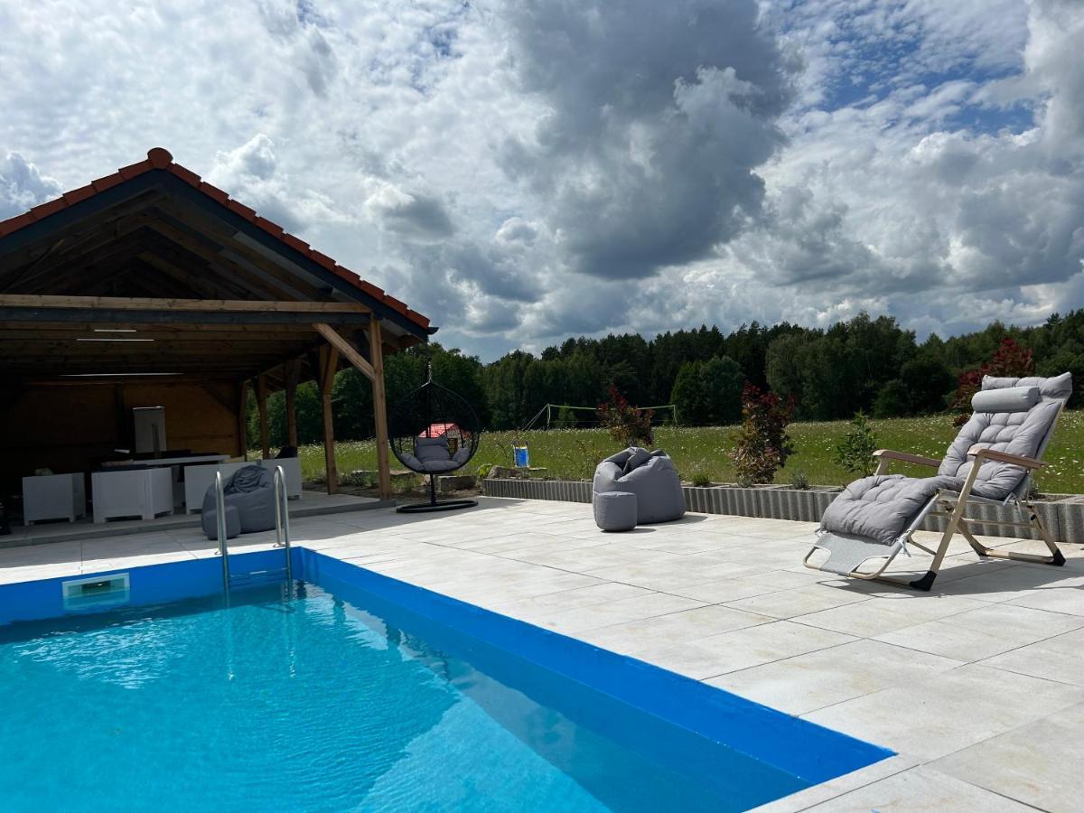 Ferienwohnung Koniec Swiata Nowa Stodola Mikołajki Exterior foto