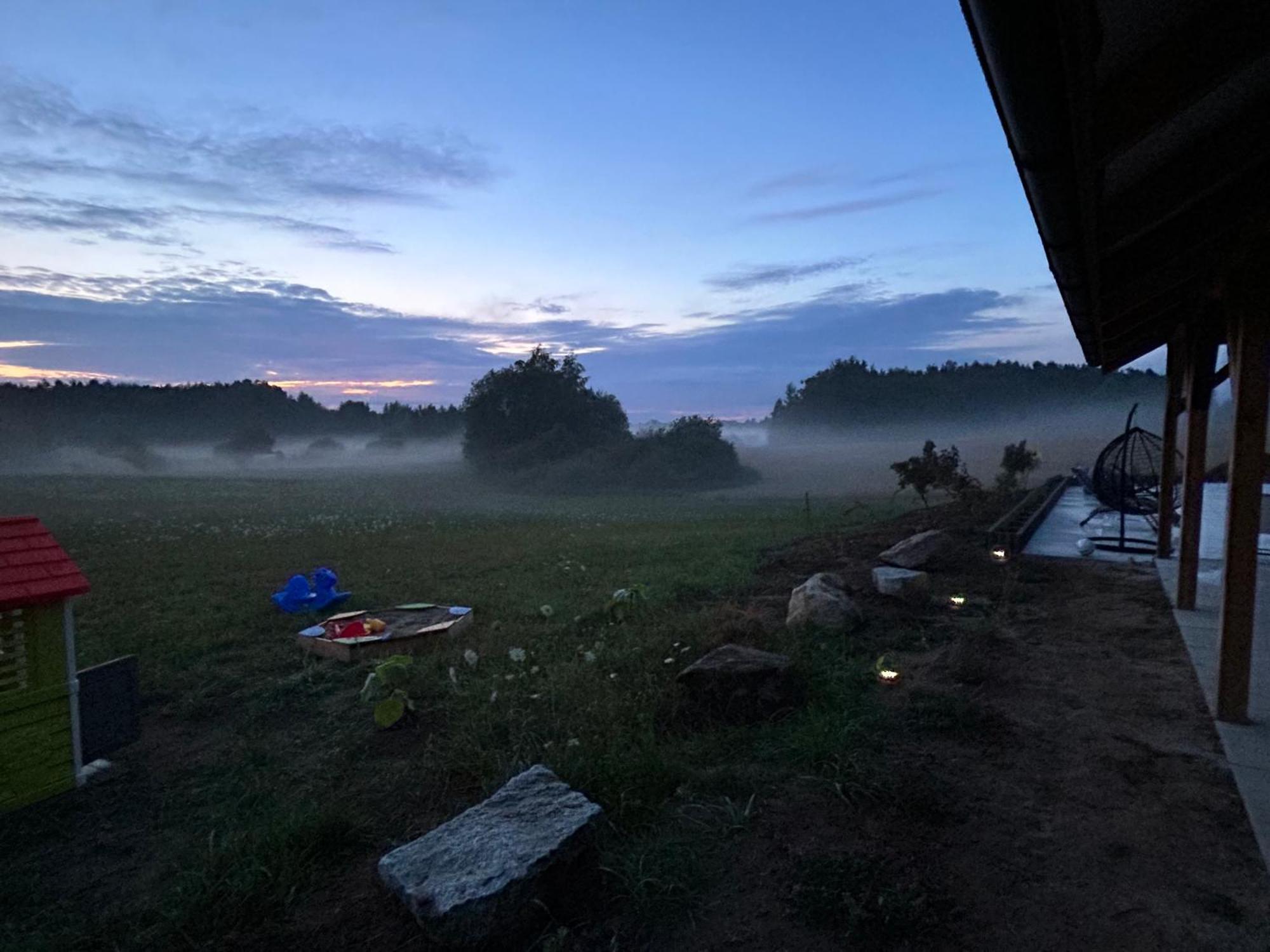 Ferienwohnung Koniec Swiata Nowa Stodola Mikołajki Exterior foto