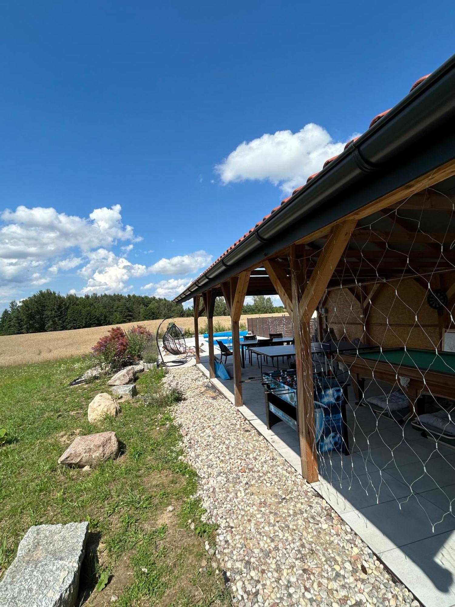 Ferienwohnung Koniec Swiata Nowa Stodola Mikołajki Exterior foto