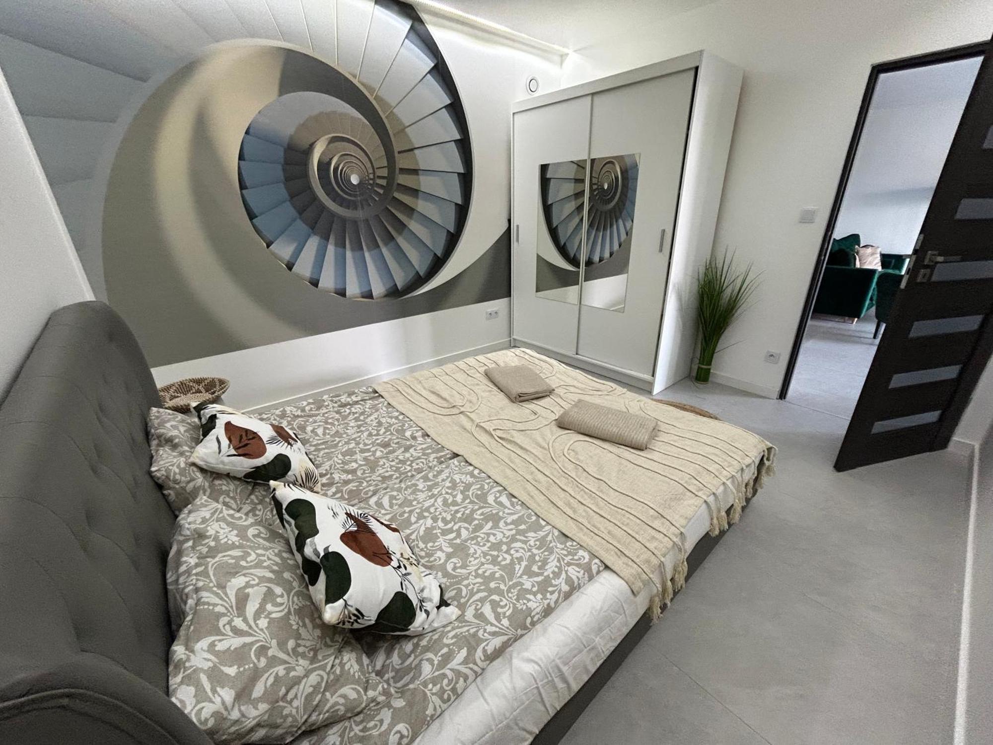 Ferienwohnung Koniec Swiata Nowa Stodola Mikołajki Exterior foto