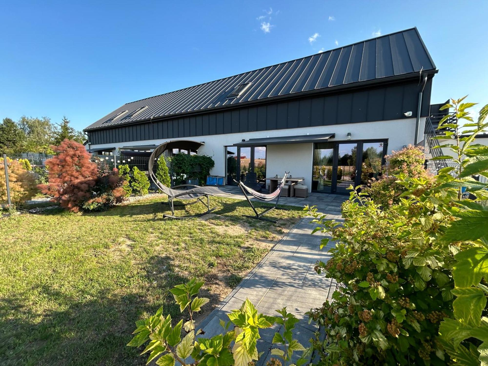Ferienwohnung Koniec Swiata Nowa Stodola Mikołajki Exterior foto