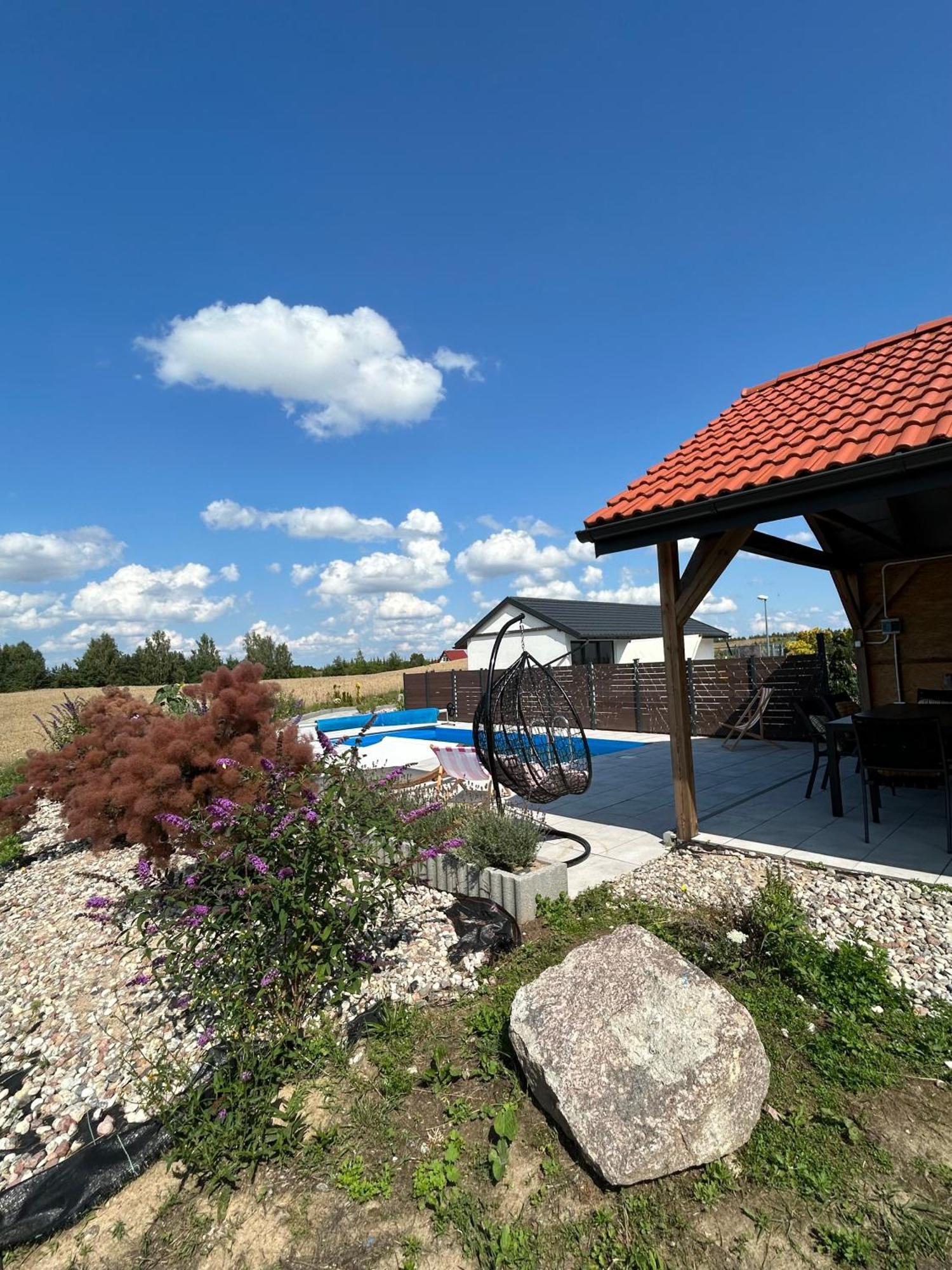 Ferienwohnung Koniec Swiata Nowa Stodola Mikołajki Exterior foto
